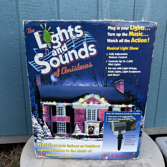 The lights and sound of Christmas｜Vintage Mr. Christmas Lights